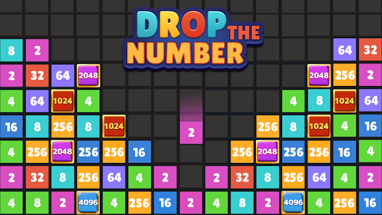 Drop The Number™ :  Merge Game (Suelta el Número)