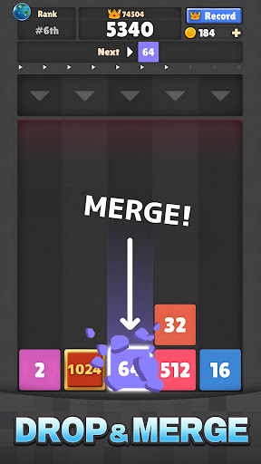 Drop The Number™ : Merge Game PC
