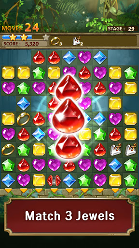 Jewels Jungle : Match 3 Puzzle PC