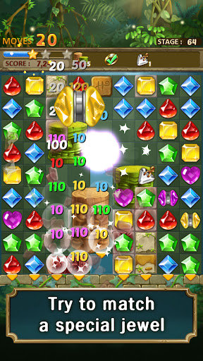 Jewels Jungle : Match 3 Puzzle PC