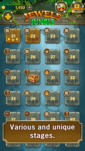 Jewels Jungle : Match 3 Puzzle PC