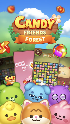 komputer Candy Friends Forest : Match-3