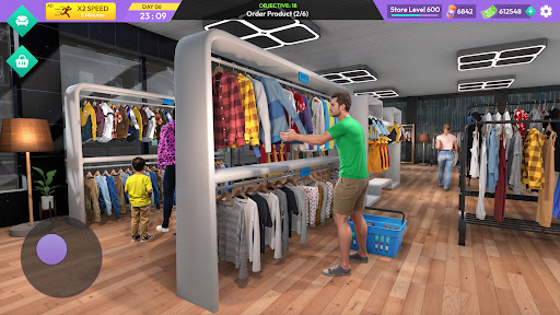 komputer ဖက်ရှင်စတိုး Simulator 3D