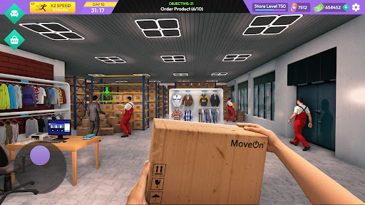 komputer ဖက်ရှင်စတိုး Simulator 3D