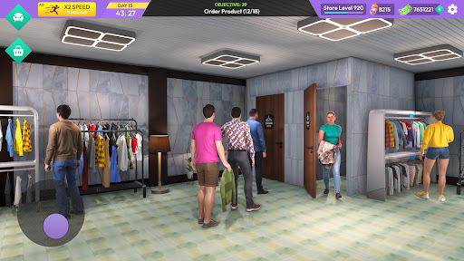 komputer ဖက်ရှင်စတိုး Simulator 3D