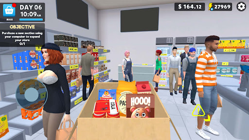 Supermarket Simulator Game 3D