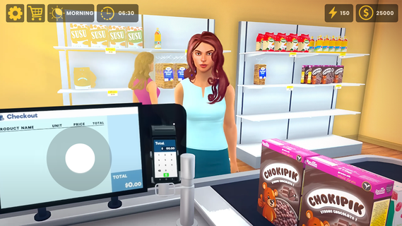 Simulador Supermercado Móvel para PC