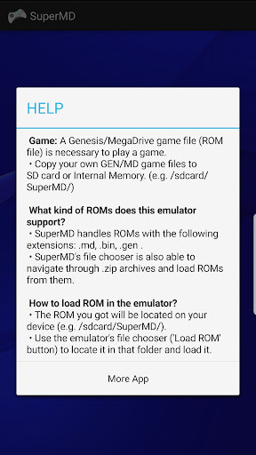 SuperMD (All in One Emulator) para PC