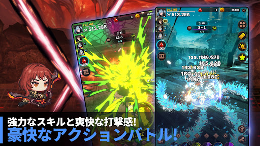 ピクセル騎士団 : 放置型RPG