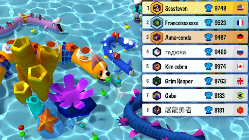 Snake Rivals - New Snake Games in 3D