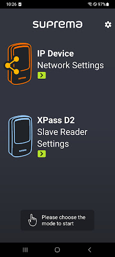 komputer Suprema Device Manager