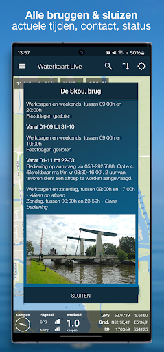 Waterkaart Live - Routes, AIS PC