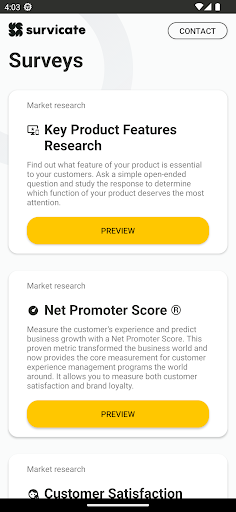 Survicate Mobile SDK Showcase পিসি