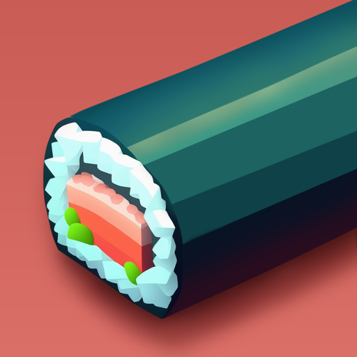 Sushi Roll 3D - Cooking ASMR Game