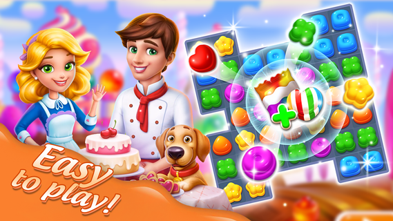 Sweet Candy World-Match 3 Game PC