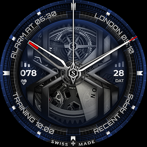 SWF Hexagon Classic Watch Face پی سی