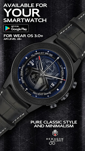 SWF Hexagon Classic Watch Face پی سی
