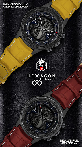 SWF Hexagon Classic Watch Face پی سی