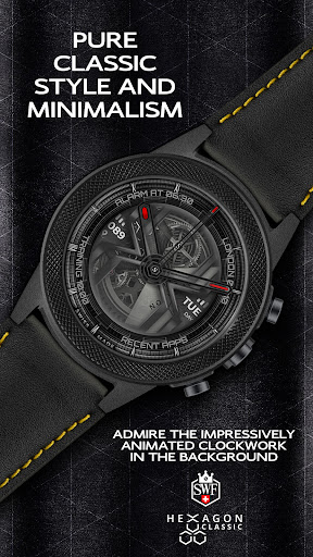 SWF Hexagon Classic Watch Face پی سی