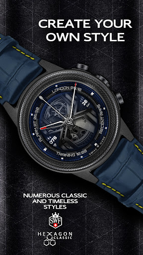 SWF Hexagon Classic Watch Face پی سی