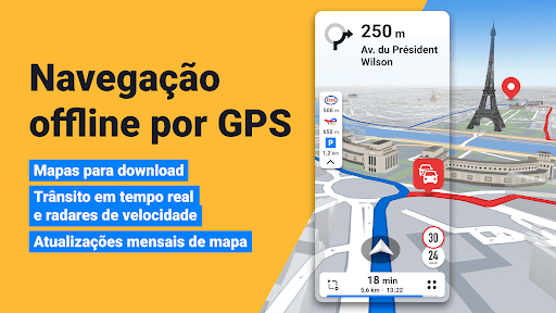 Sygic Navegação por GPS, Mapas para PC