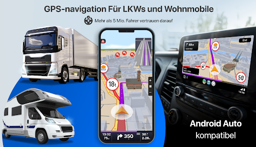 Sygic LKW Wohnmobil Navigation PC