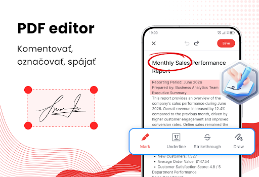 Čítačka PDF – Upraviť PDF PC