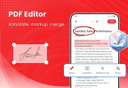 PDF Reader - Edit PDF File PC