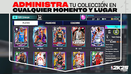 MyTEAM de NBA 2K25 PC