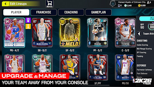 NBA 2K26 MyTEAM Mobile PC