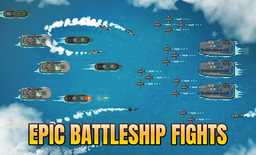 Retro Warship-Naval Combat