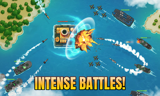 Retro Warship-Naval Combat