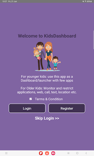 Kids Dashboard PC