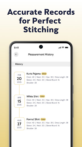 My Tailor App