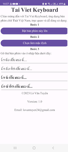 Tai Viet Keyboard