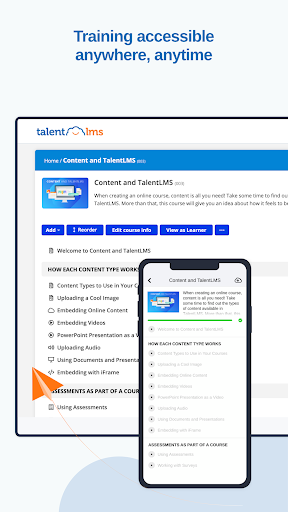 TalentLMS الحاسوب