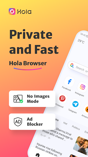 Hola Browser-ব্যক্তিগত,দ্রুত পিসি