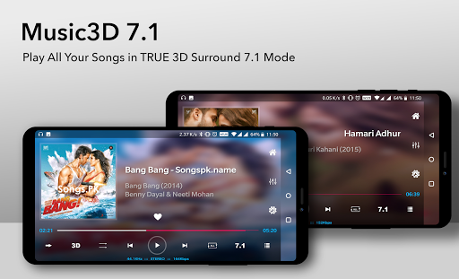 Music Player 3D Surround 7.1 پی سی
