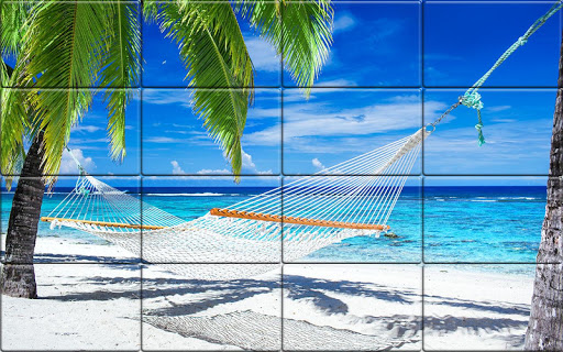 Tile Puzzle Peaceful Places