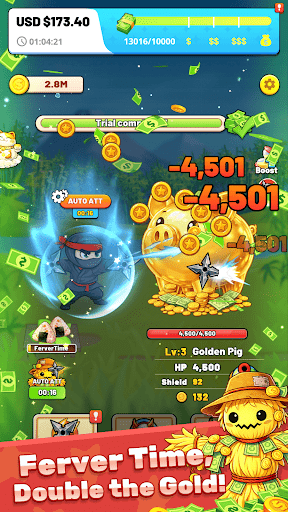 Ninja Clicker: Earn Real Money PC