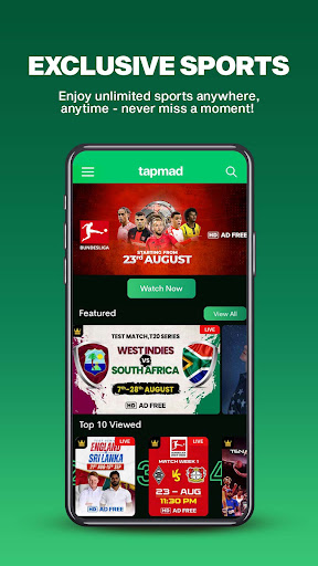 tapmad: Live Cricket HD Sports