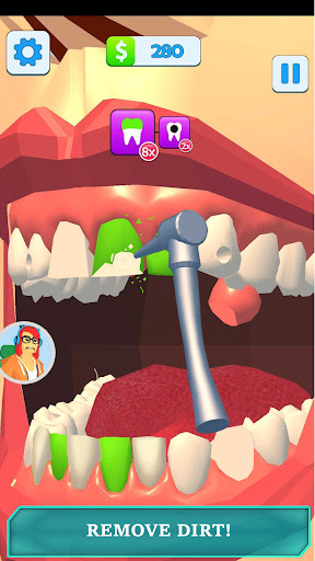 komputer Dentist Inc Teeth Doctor Games