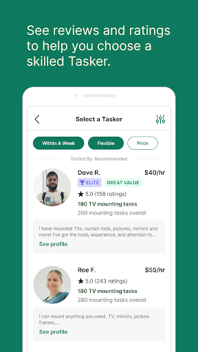 Taskrabbit - Handyman, Errands پی سی