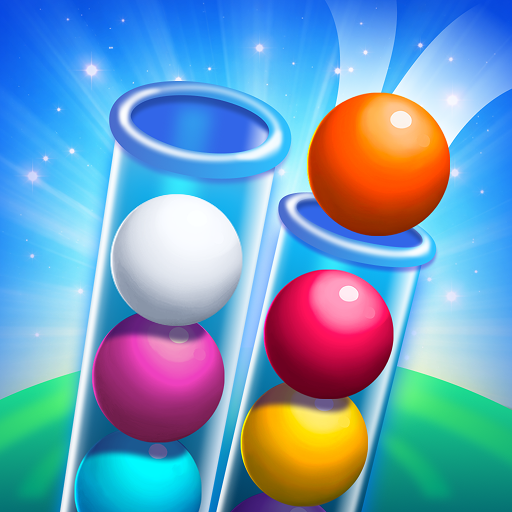 komputer Color Ball Journey Sorting Puz