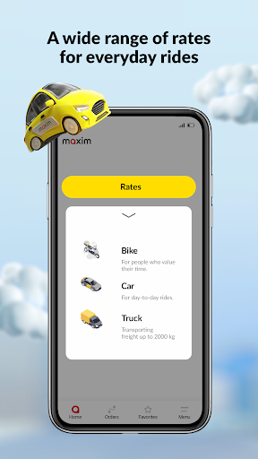 maxim — order taxi, food and groceries delivery
