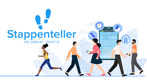 Stappenteller - wandel app
