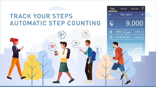 Pedometer - အဆင့်ကောင်တာ