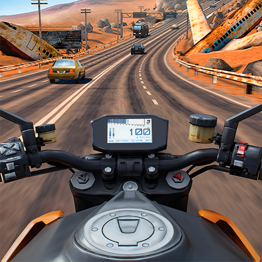 Moto Rider GO: Highway Traffic الحاسوب