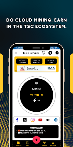 TTcoin Network - OLD پی سی