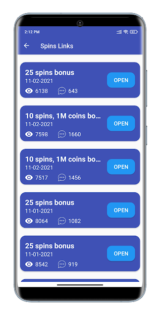 Spin Link - Coin Master Spins PC